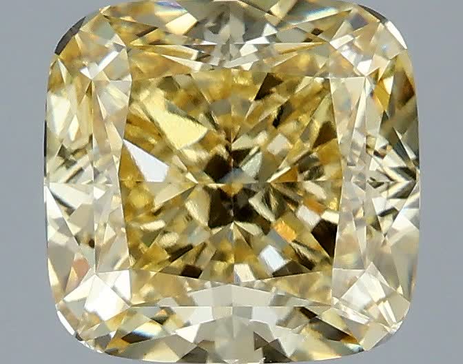 3.09 ct. cushion Lab Grown Diamond front image