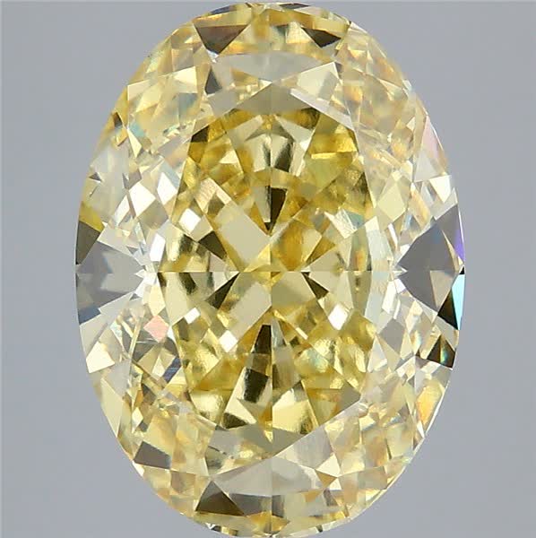 6.05 ct. oval Lab Grown Diamond front image
