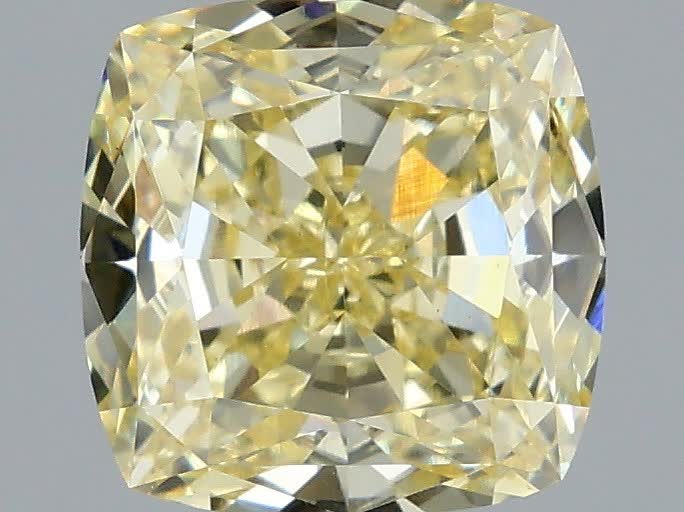 3.09 ct. cushion Lab Grown Diamond front image
