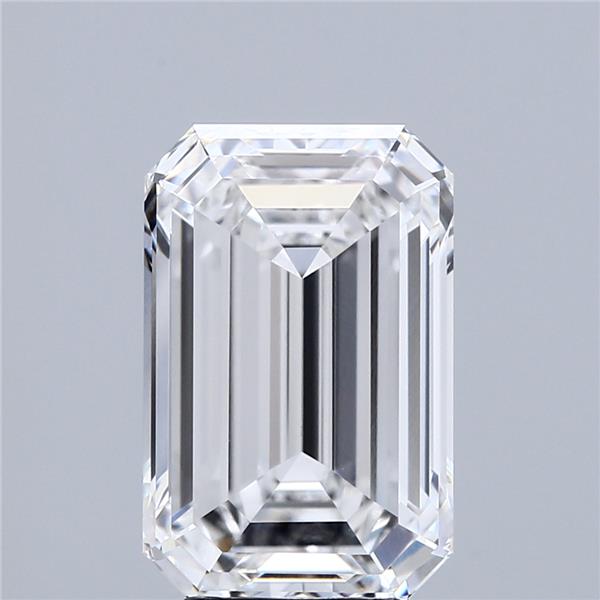 5.07 ct. emerald Lab Grown Diamond front image