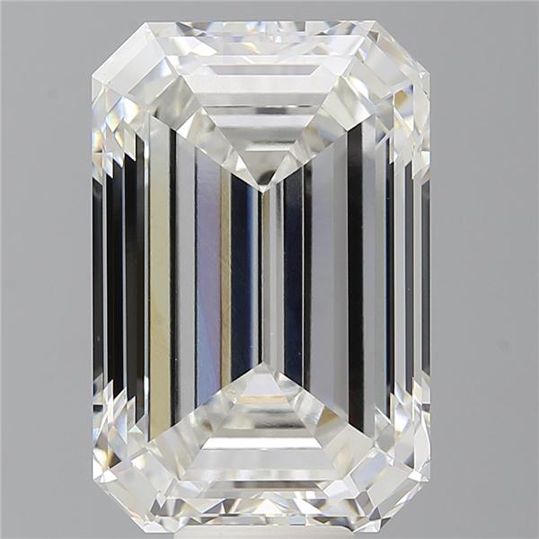 12.52 ct. emerald Lab Grown Diamond front image
