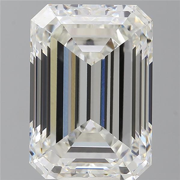 12.60 ct. emerald Lab Grown Diamond front image