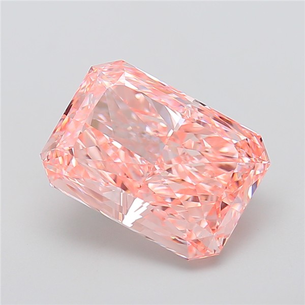7.30 ct. radiant Lab Grown Diamond front image