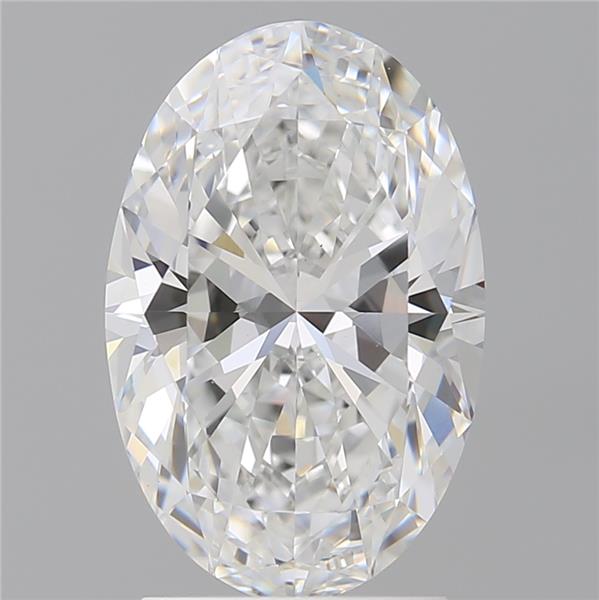 2.58 ct. oval Lab Grown Diamond front image