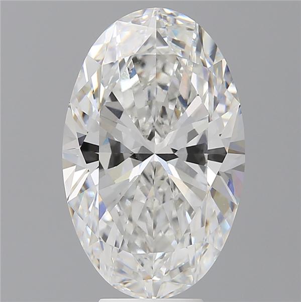 7.10 ct. oval Lab Grown Diamond front image