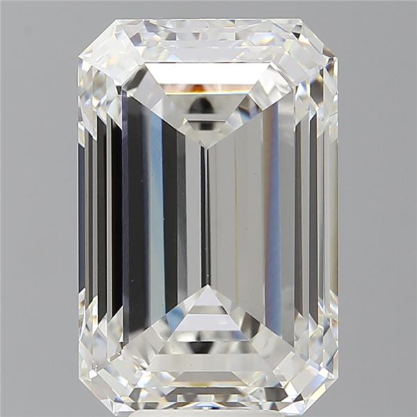 9.05 ct. emerald Lab Grown Diamond front image