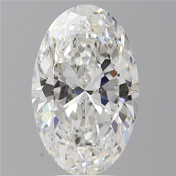 7.04 ct. oval Lab Grown Diamond front image