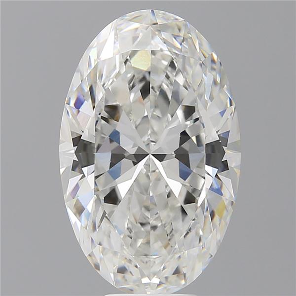7.54 ct. oval Lab Grown Diamond front image