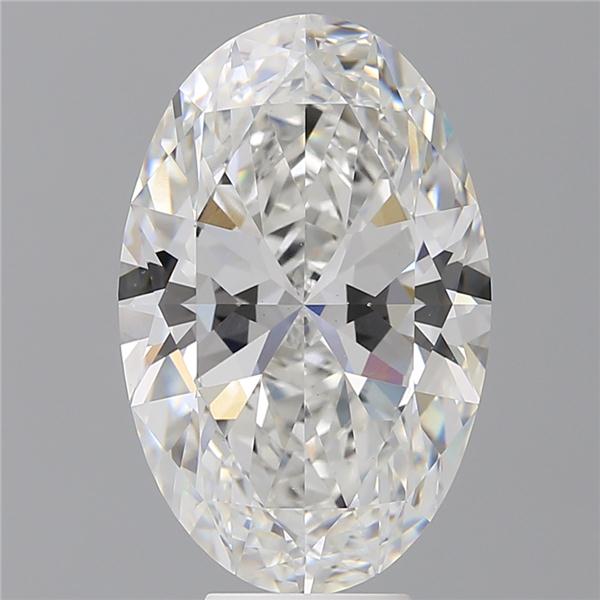 7.60 ct. oval Lab Grown Diamond front image