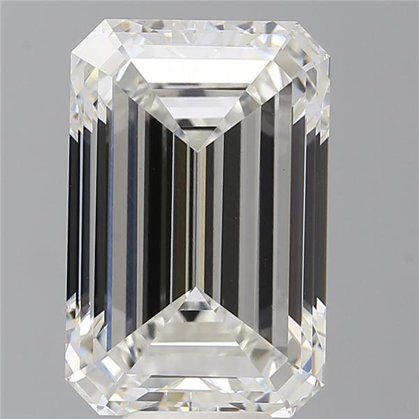 9.59 ct. emerald Lab Grown Diamond front image