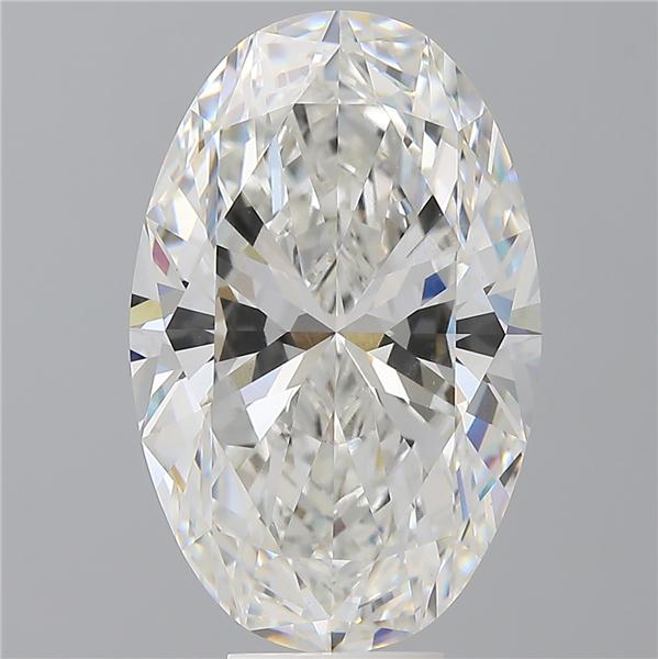 9.10 ct. oval Lab Grown Diamond front image