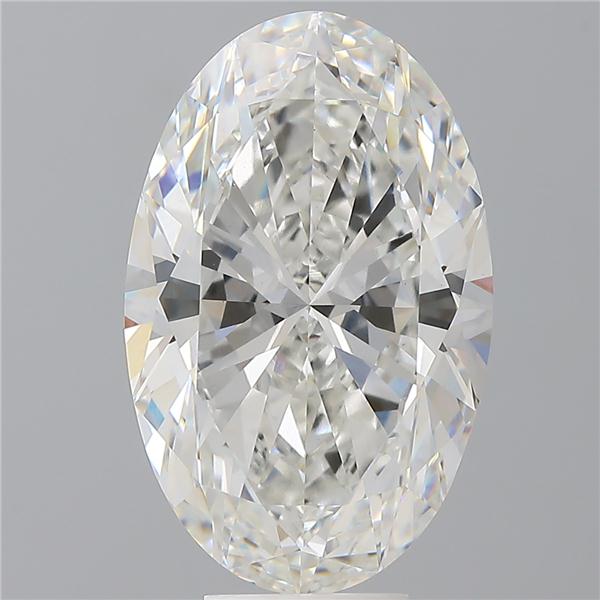 8.01 ct. oval Lab Grown Diamond front image