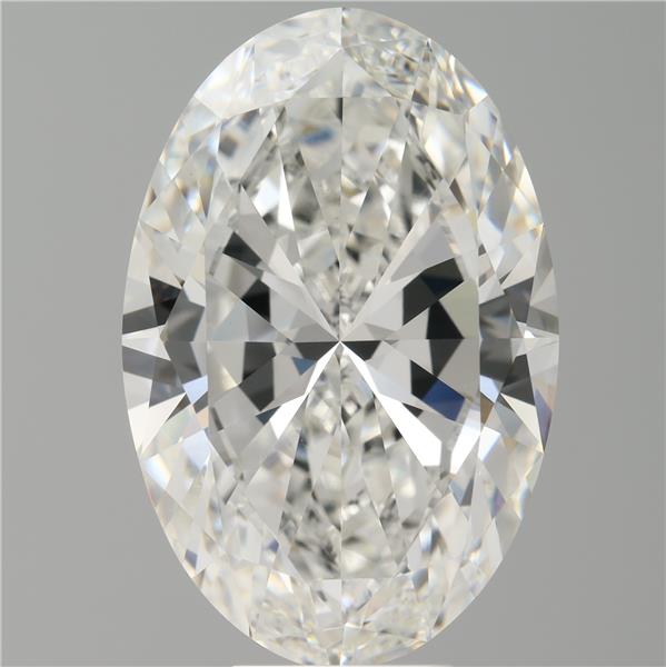 9.01 ct. oval Lab Grown Diamond front image