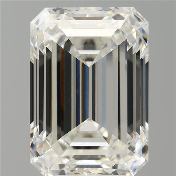 8.09 ct. emerald Lab Grown Diamond front image