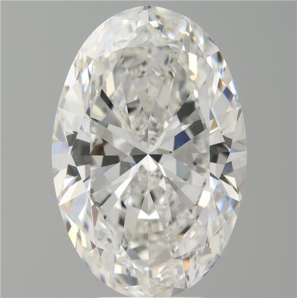 7.50 ct. oval Lab Grown Diamond front image