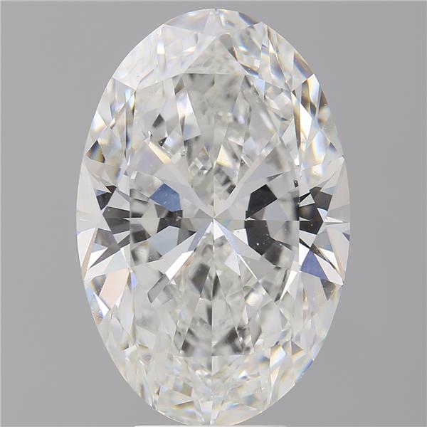 8.02 ct. oval Lab Grown Diamond front image