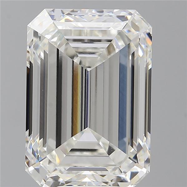 10.56 ct. emerald Lab Grown Diamond front image