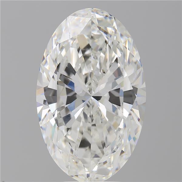 8.07 ct. oval Lab Grown Diamond front image
