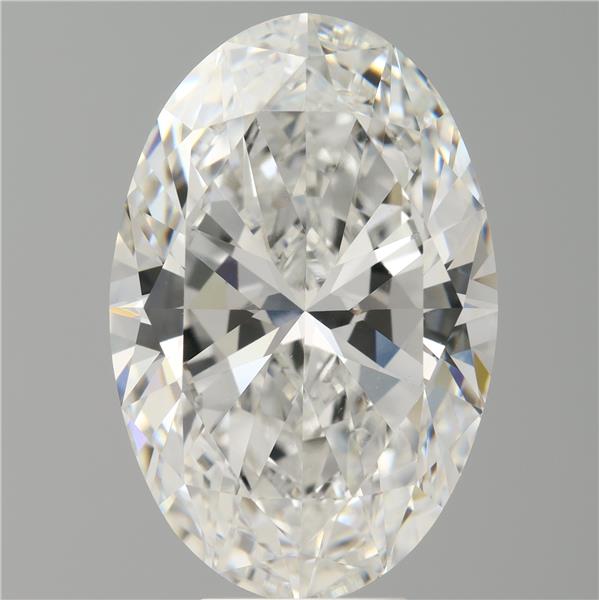 8.05 ct. oval Lab Grown Diamond front image
