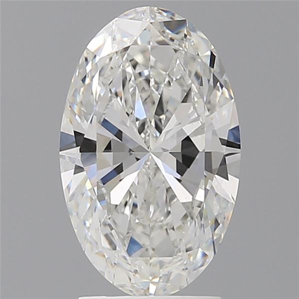 2.60 ct. oval Lab Grown Diamond front image