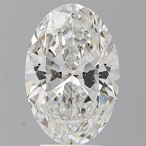 4.05 ct. oval Lab Grown Diamond front image