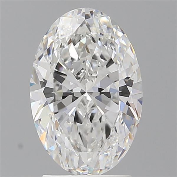 2.59 ct. oval Lab Grown Diamond front image