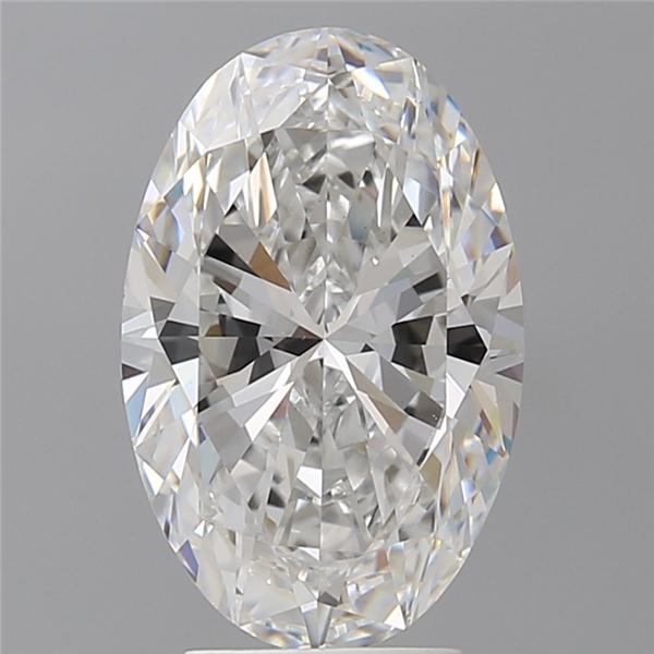 4.03 ct. oval Lab Grown Diamond front image