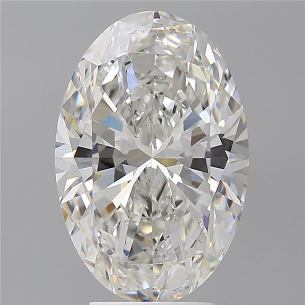 4.57 ct. oval Lab Grown Diamond front image