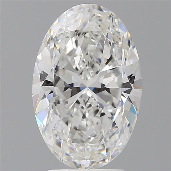 4.04 ct. oval Lab Grown Diamond front image
