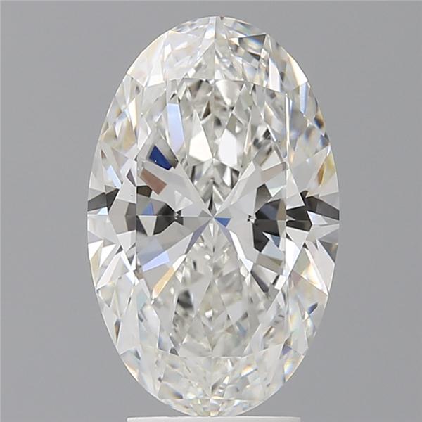 4.04 ct. oval Lab Grown Diamond front image