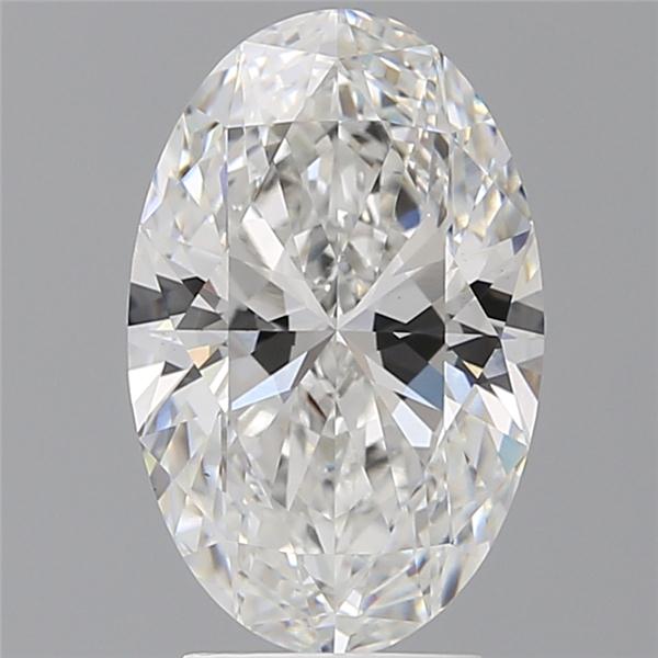 3.52 ct. oval Lab Grown Diamond front image