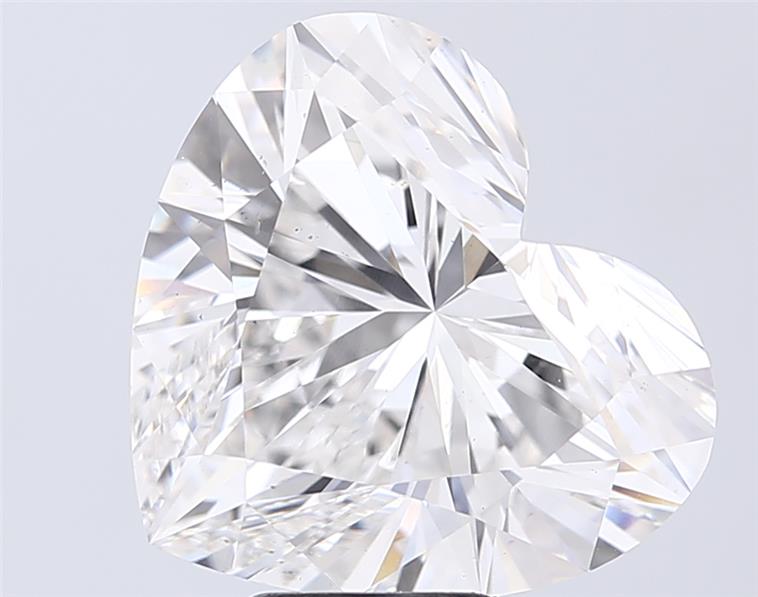 8.03 ct. heart Lab Grown Diamond front image