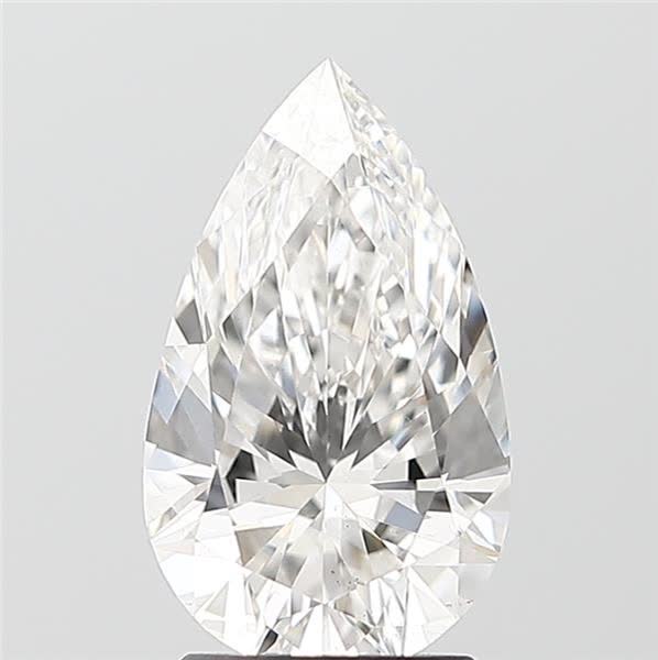 2.05 carat e VS2 EX Cut IGI pear diamond