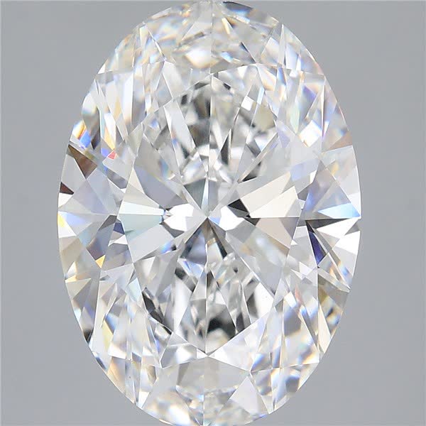 5.51 ct. oval Lab Grown Diamond front image