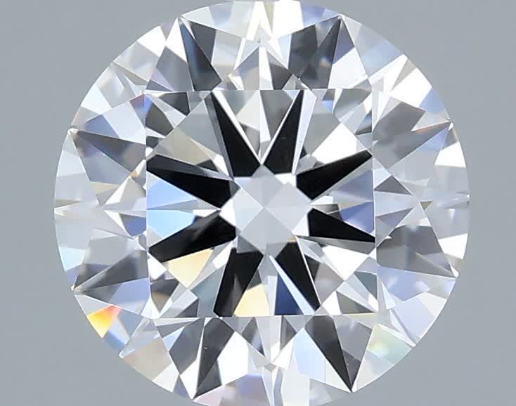 2.50 ct. round Lab Grown Diamond front image