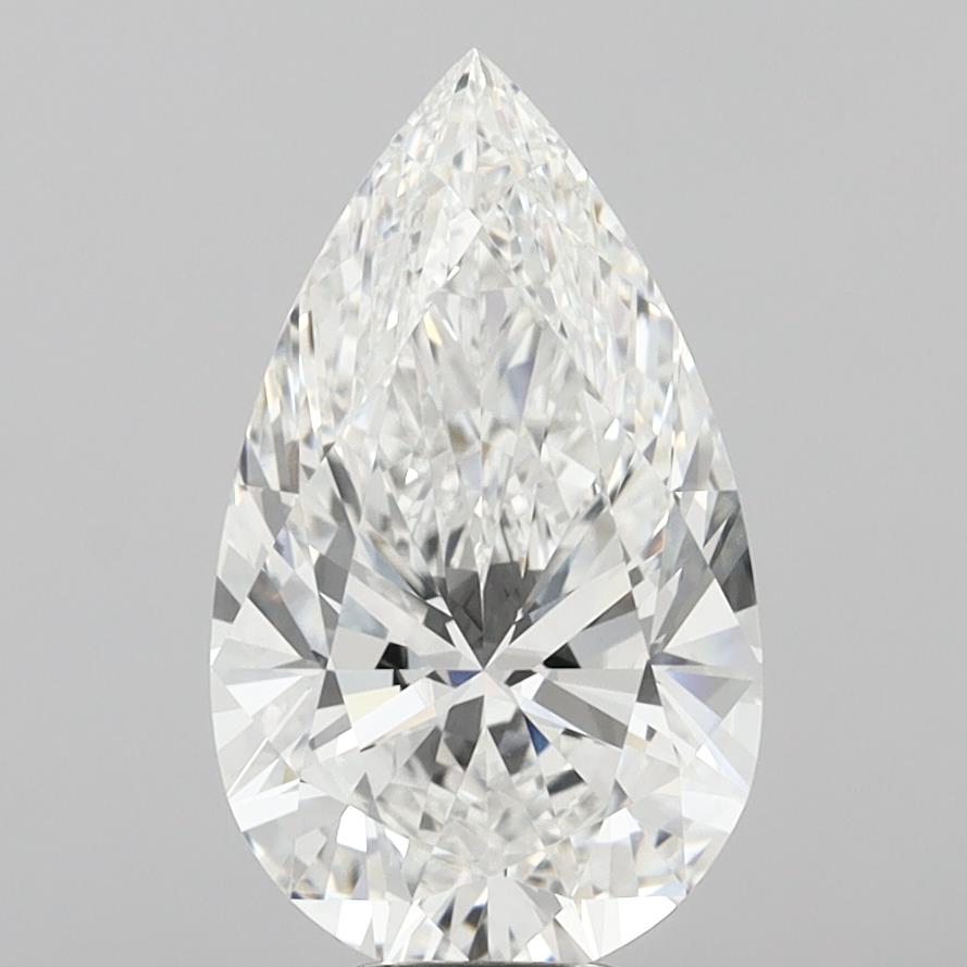 7.09 ct. pear Lab Grown Diamond front image