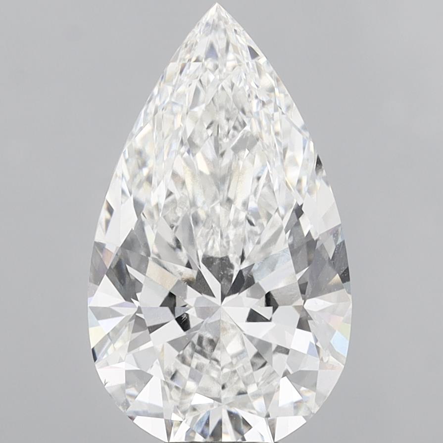 8.05 ct. pear Lab Grown Diamond front image