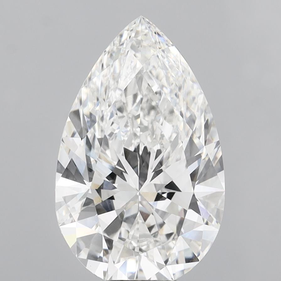 8.09 ct. pear Lab Grown Diamond front image