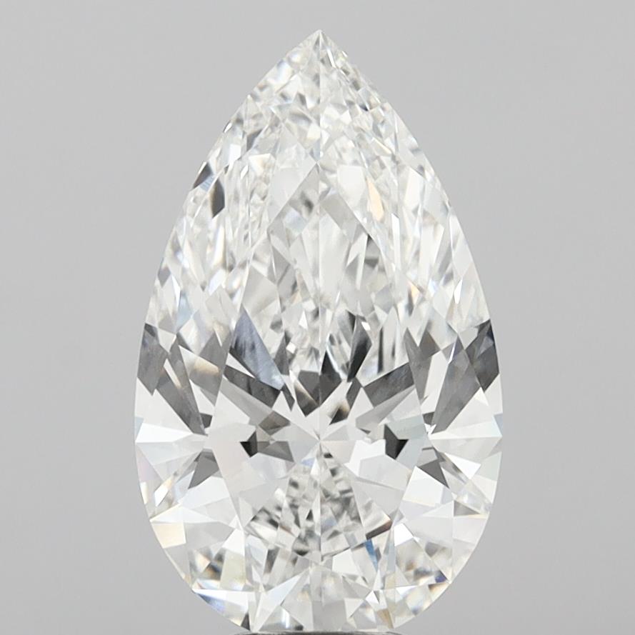 7.08 ct. pear Lab Grown Diamond front image