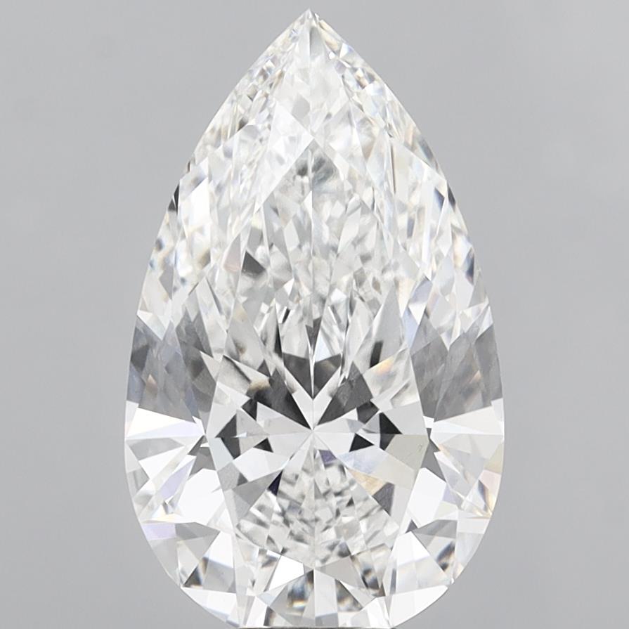 8.08 ct. pear Lab Grown Diamond front image