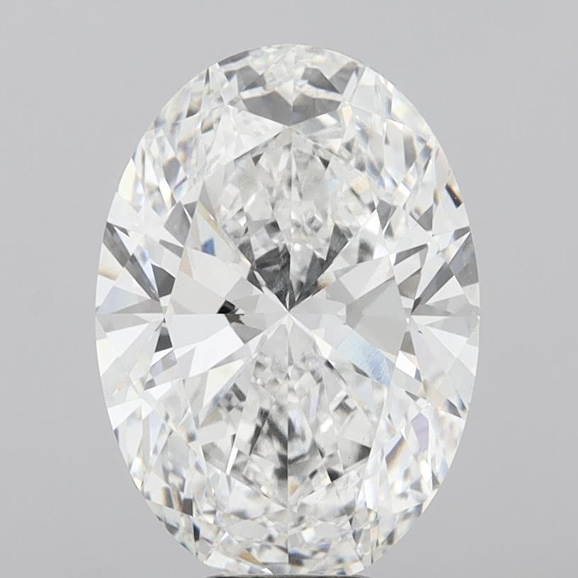 7.75 ct. oval Lab Grown Diamond front image