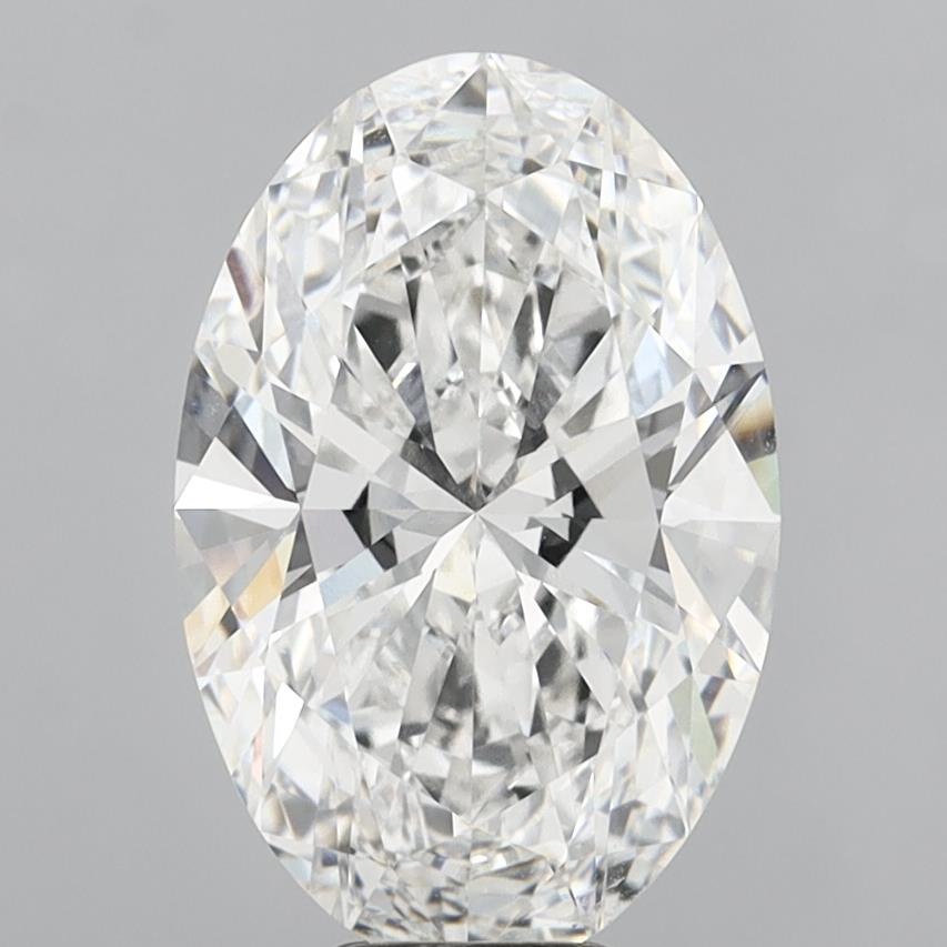 8.06 ct. oval Lab Grown Diamond front image