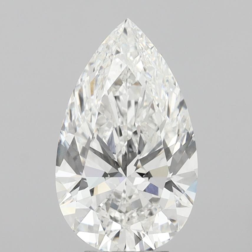 6.01 ct. pear Lab Grown Diamond front image