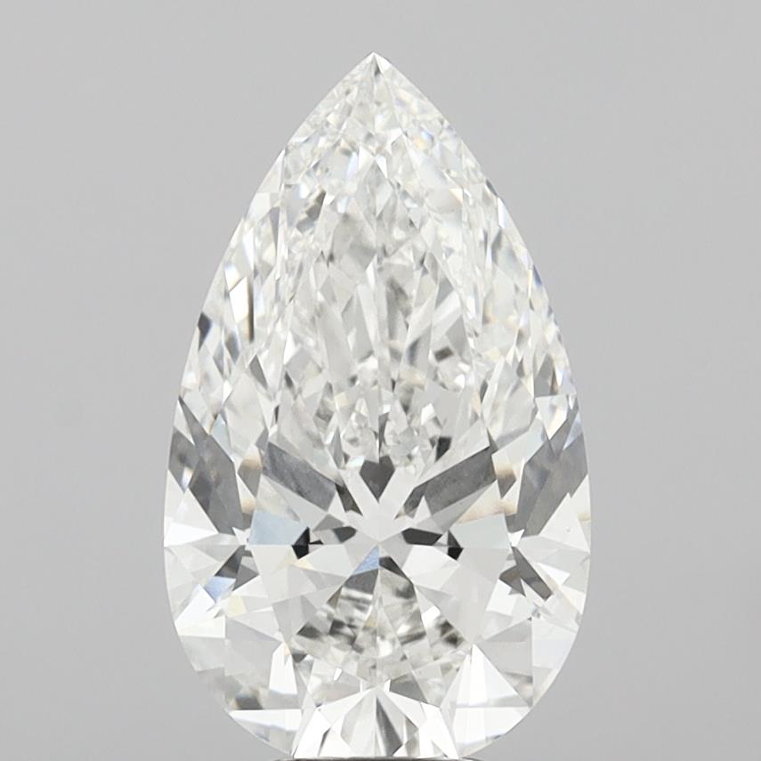 6.05 ct. pear Lab Grown Diamond front image
