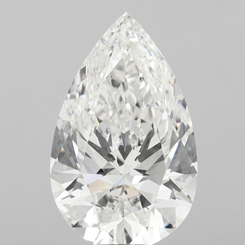 6.02 ct. pear Lab Grown Diamond front image