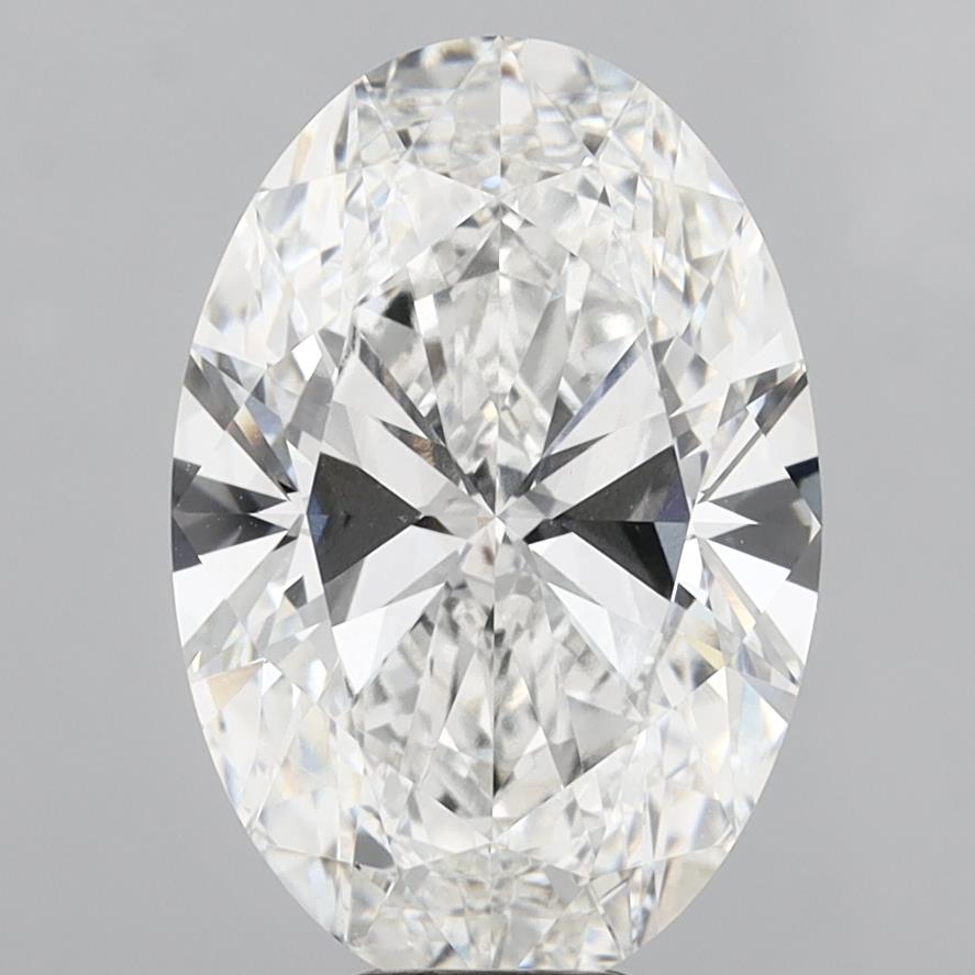 10.08 ct. oval Lab Grown Diamond front image