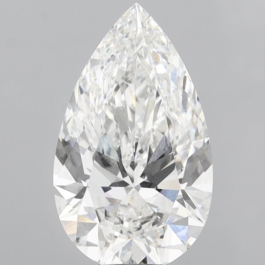 8.10 ct. pear Lab Grown Diamond front image