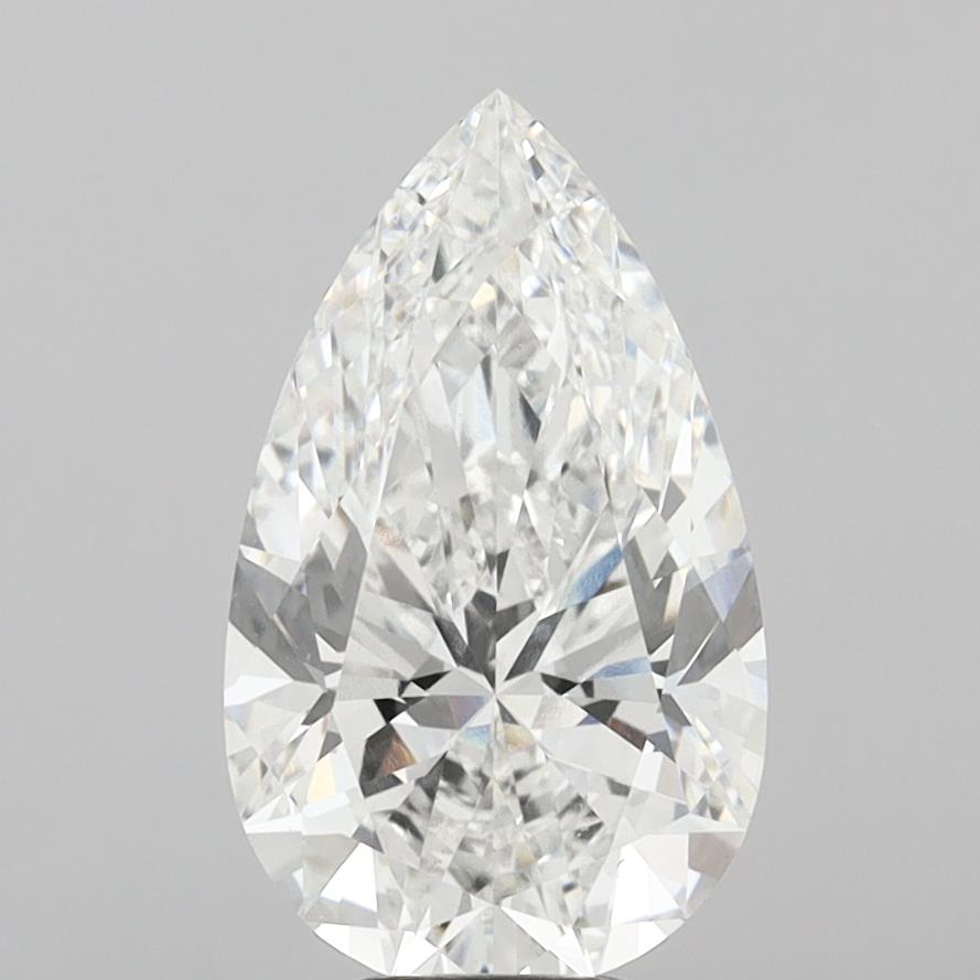 6.58 ct. pear Lab Grown Diamond front image