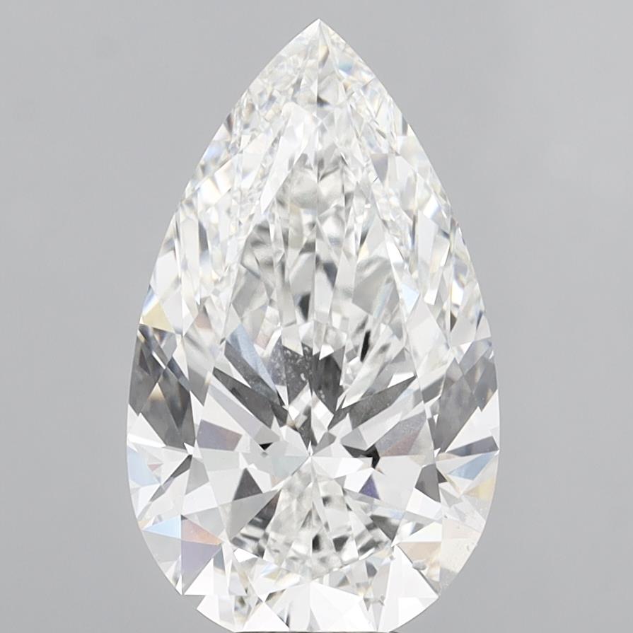 8.04 ct. pear Lab Grown Diamond front image