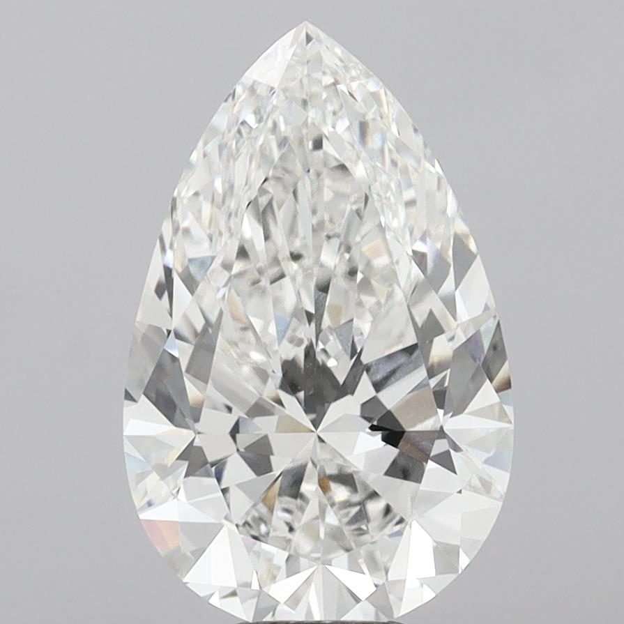9.02 ct. pear Lab Grown Diamond front image